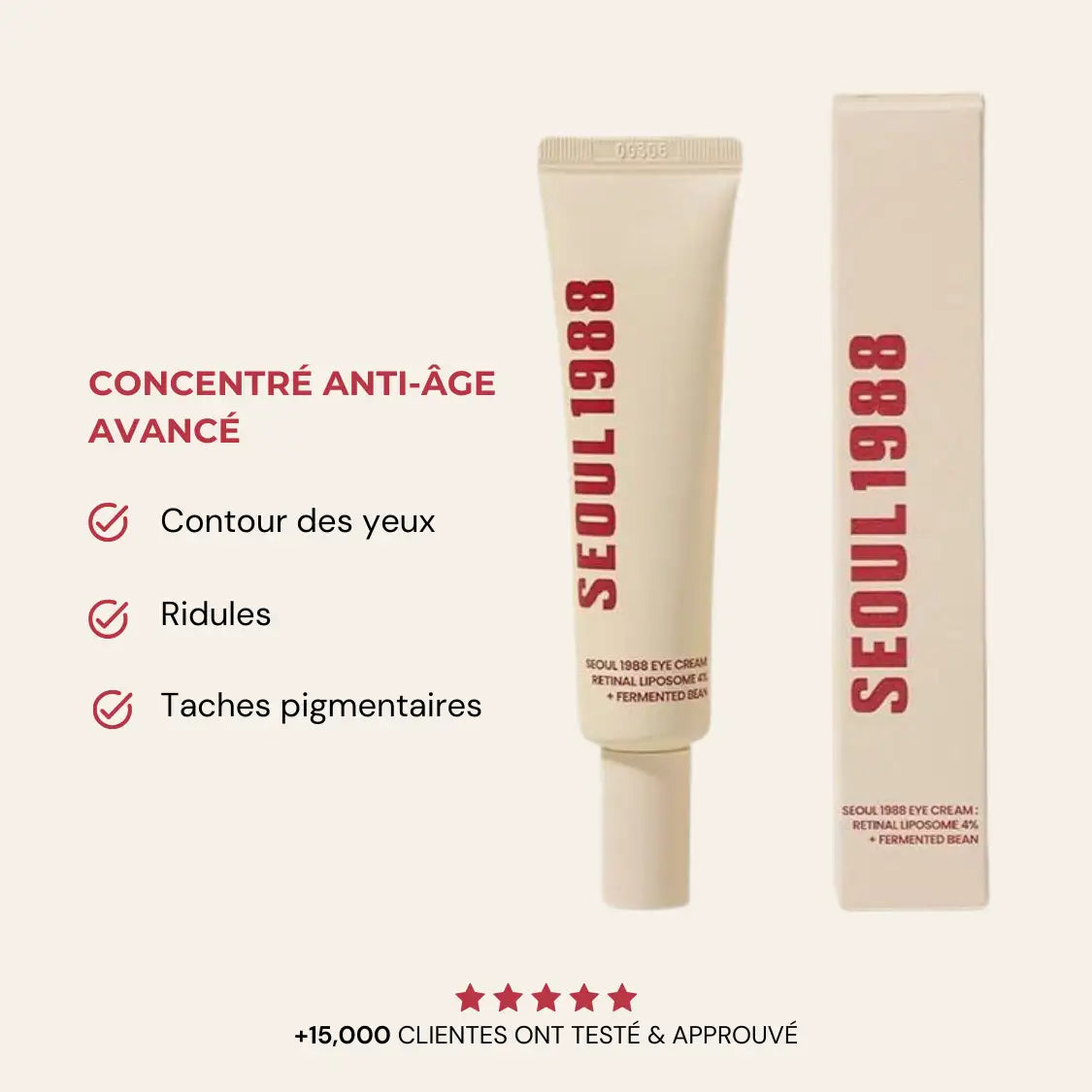 SEOUL 1988 CRÈME ANTI-RIDES RÉTINAL 4%